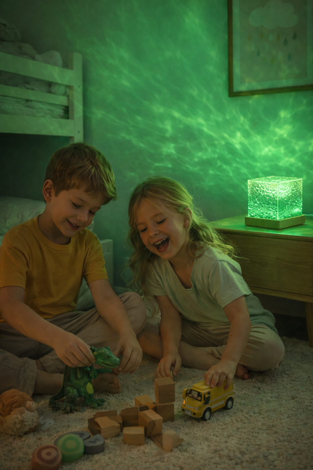 Ocean wave projector light