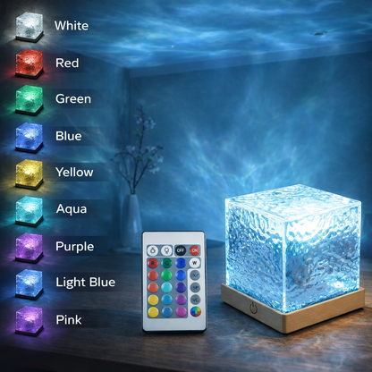 Ocean wave projector light